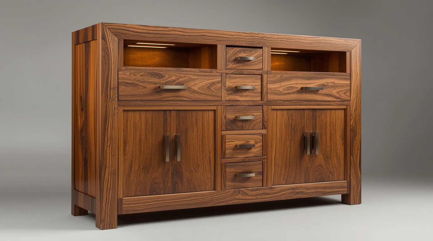 Custom storage cabinet by Glowstation